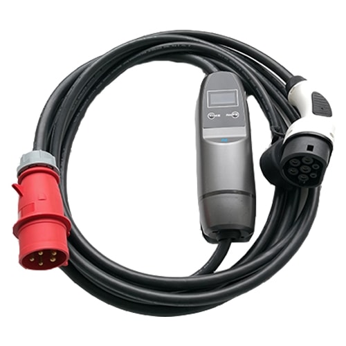 1-KHONS EVSE Type2 (3x32A) Chargeur portable pour voiture électrique