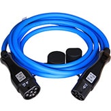 EVMOTIONS Gamma Type2 -> Type2 blue (3x32A) Câble de recharge véhicule électrique