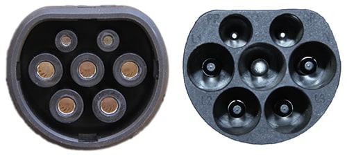 4-EVMOTIONS Gamma Type2 -> Type2 blue (3x32A) Câble de recharge véhicule électrique