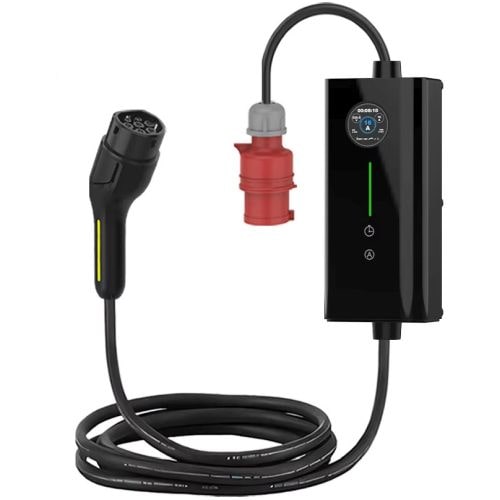 1-EVMOTIONS Kappa EVSE Type2 (3x16A) Chargeur portable pour voiture électrique