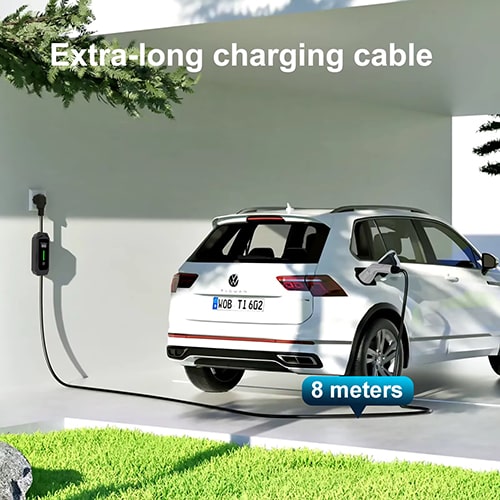 4-EVMOTIONS Lambda EVSE Type2 (max. 16A) Chargeur portable pour voiture électrique