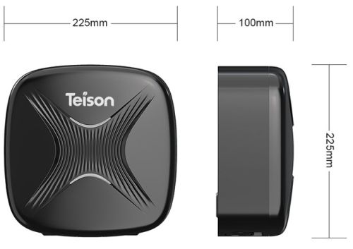 4-TEISON Smart Wallbox Type2 11kw Wi-Fi Borne de recharge