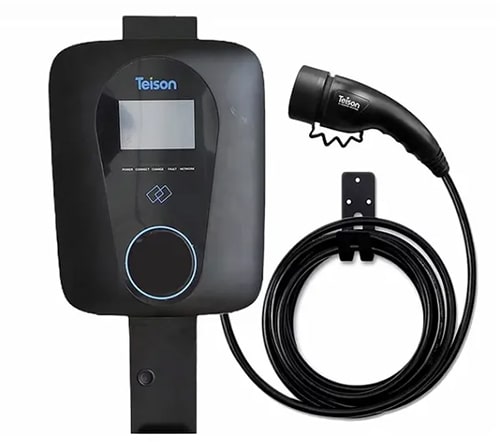 3-TEISON RFID Wallbox Type2 11kw Cable  Borne de recharge